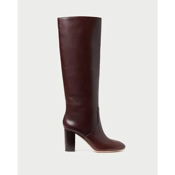 Loeffler Randall Goldy Espresso Tall Boot Size 8.5 $695 - Picture 4 of 13